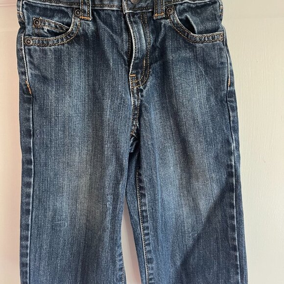 Janie & Jack Denim Blue Jeans. EUC. SZ 18-24 mos - Picture 1 of 7
